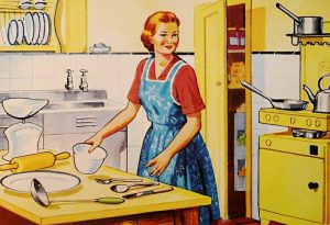 Femme en cuisine