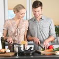 Couple en cuisine